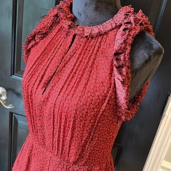 JASON Wu dark red with black Size 2 RARE DESIGNER